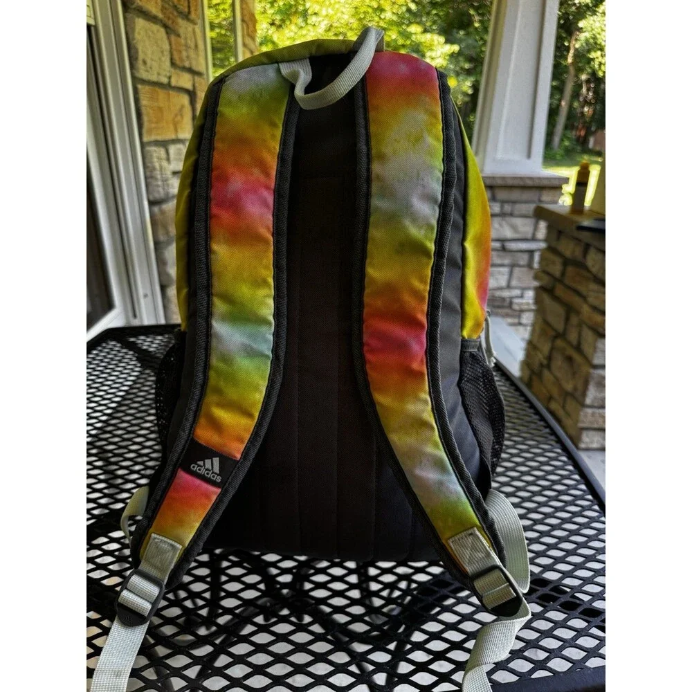 🌈 Adidas BTS Originator  School/Sports/Travel Backpack Stone Wash Rainbow